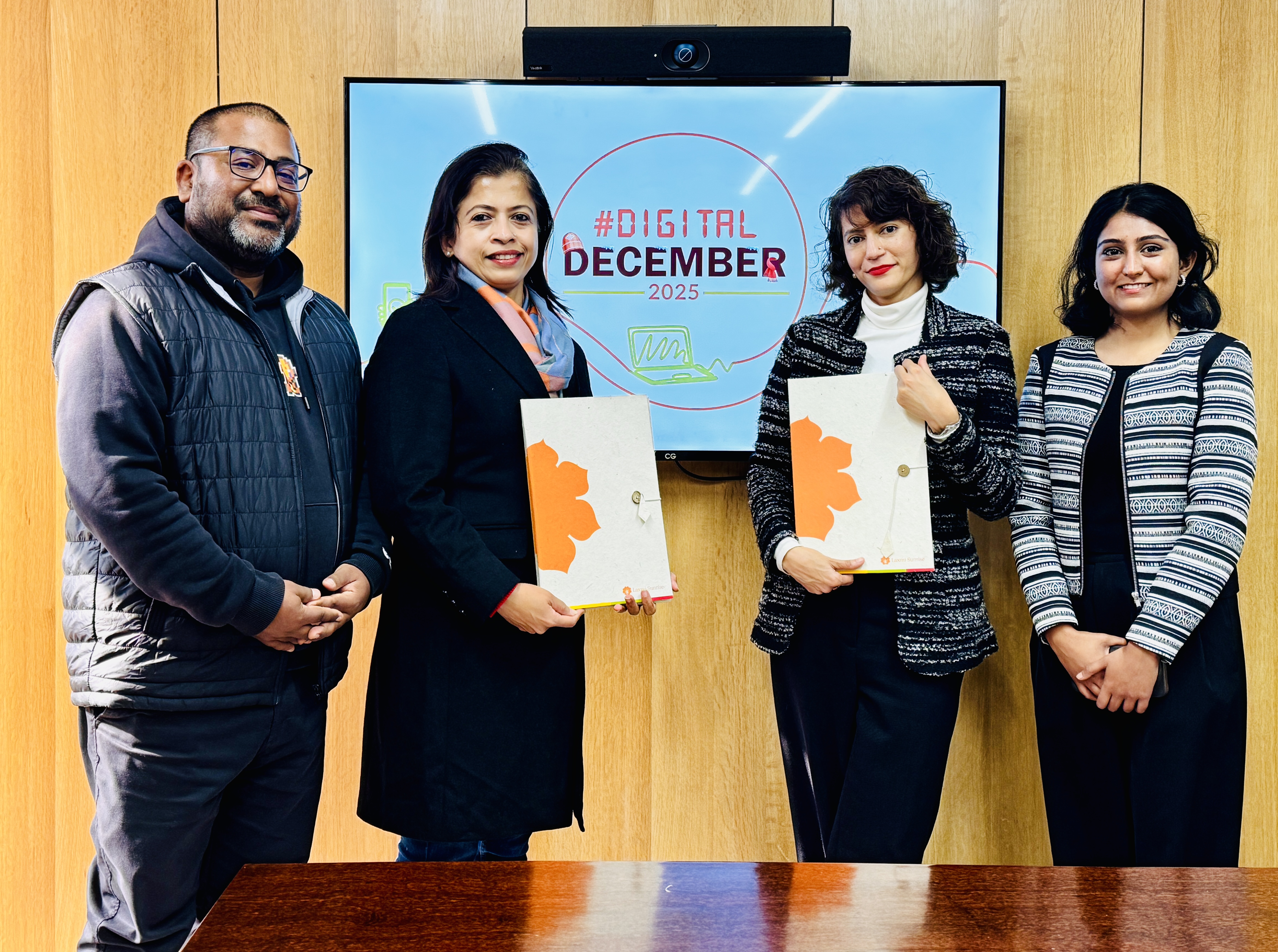 डिजिटल डिसेम्बर अन्तर्गत उद्यम नवप्रवर्तनलाई लक्ष्मी सनराइज बैंकको समर्थन